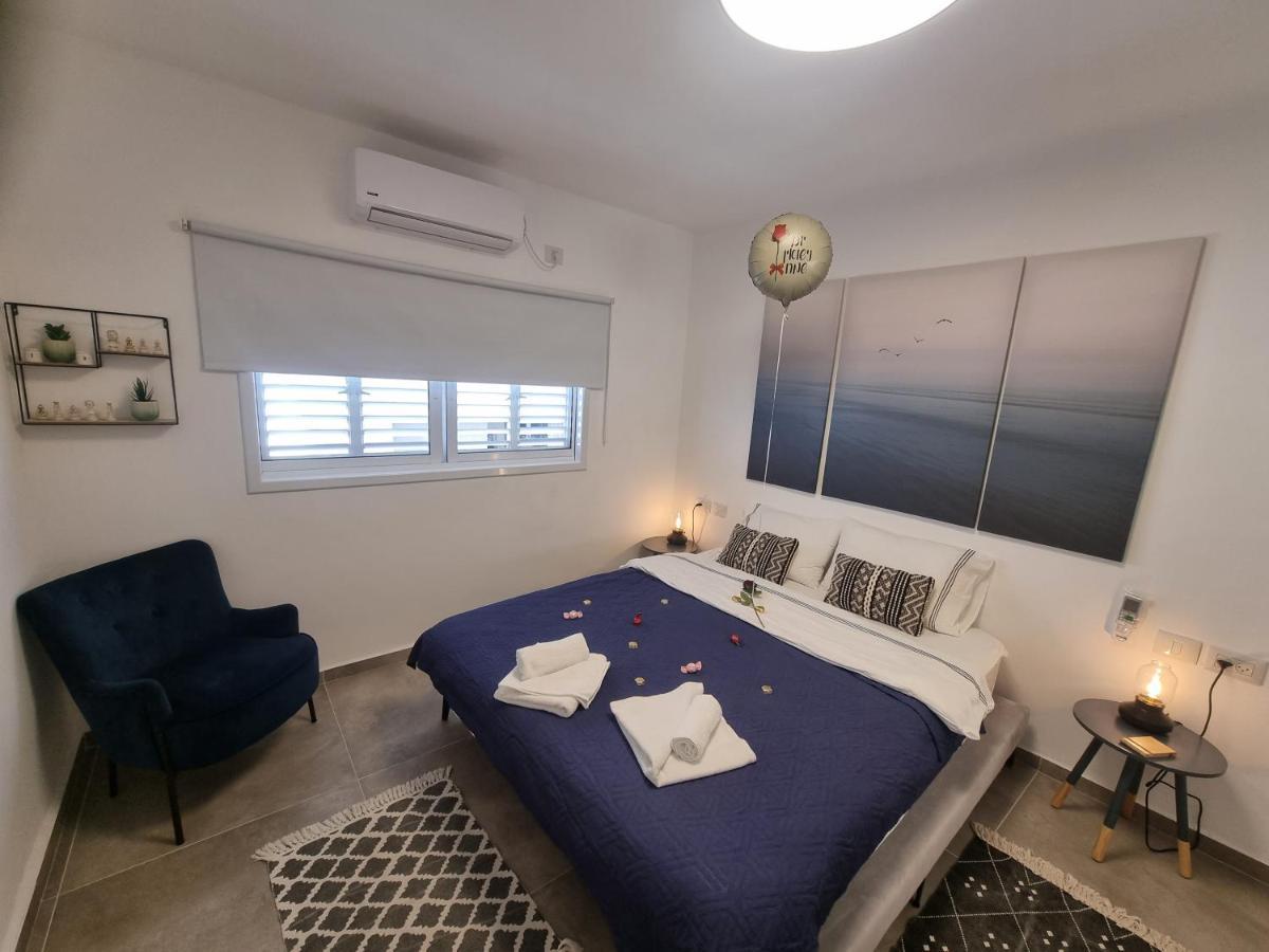 Beautiful 2-Bedroom Sea-View Apartment 内坦亚 外观 照片